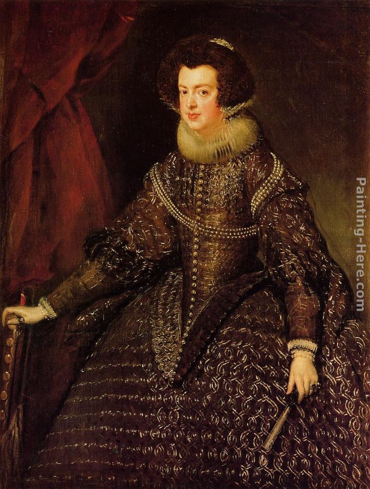 Diego Rodriguez de Silva Velazquez Queen Isabel